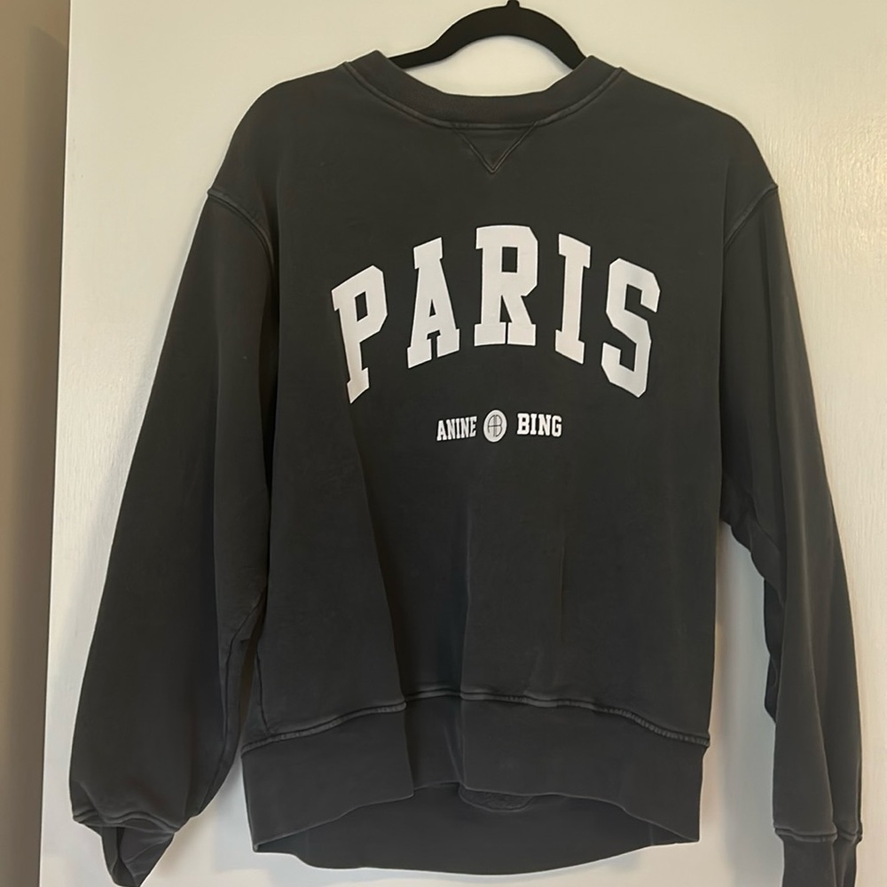 Anine Bing Ramona Paris sweatshirt. Size M.